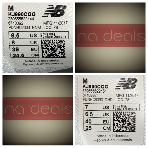 🆕 New Balance 990v4 Running Shoes - Grey/Black - Picture 6 of 6